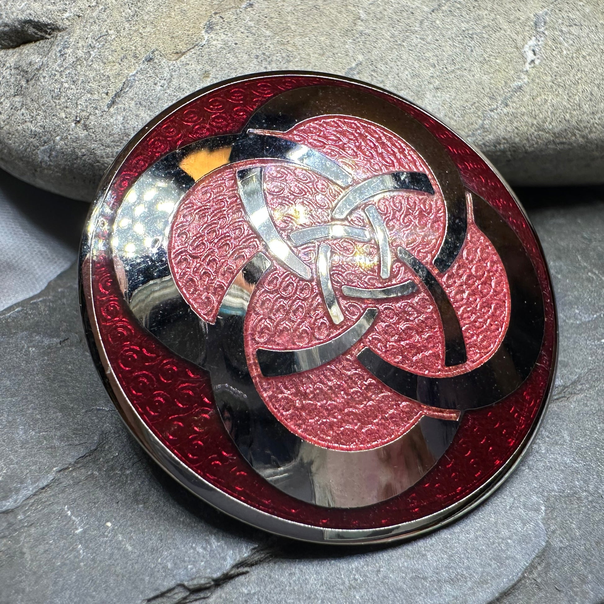 Five Fold Celtic Brooch — view 2
