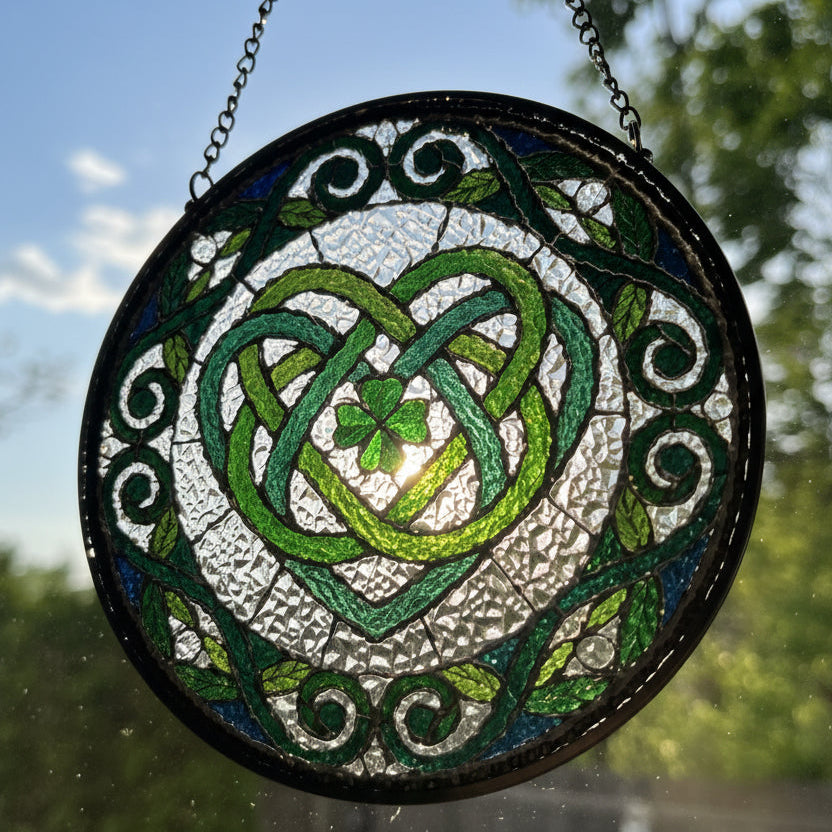 Celtic Love Knot Suncatcher