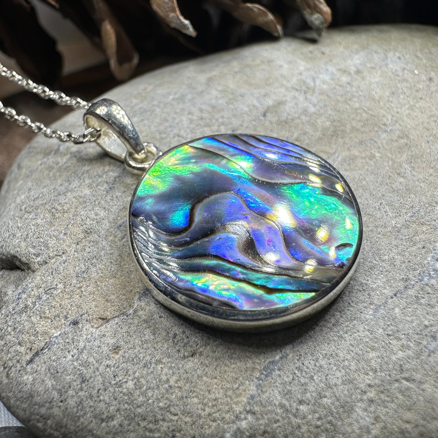 Aila Tree of Life Necklace in Sterling Silver — view 6