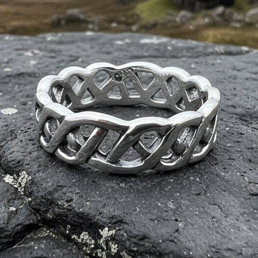 Promise Celtic Knot Ring in Sterling Silver