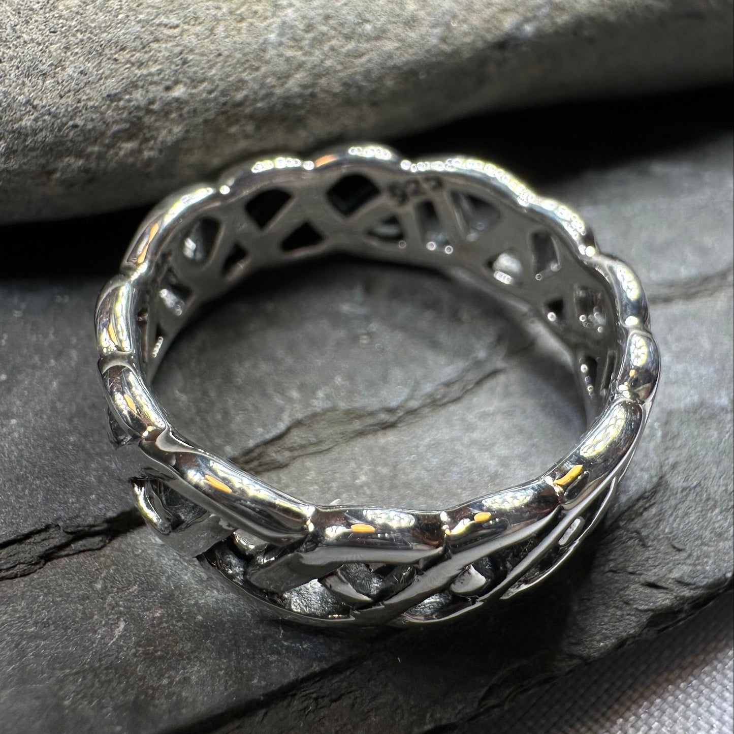Promise Celtic Knot Ring in Sterling Silver