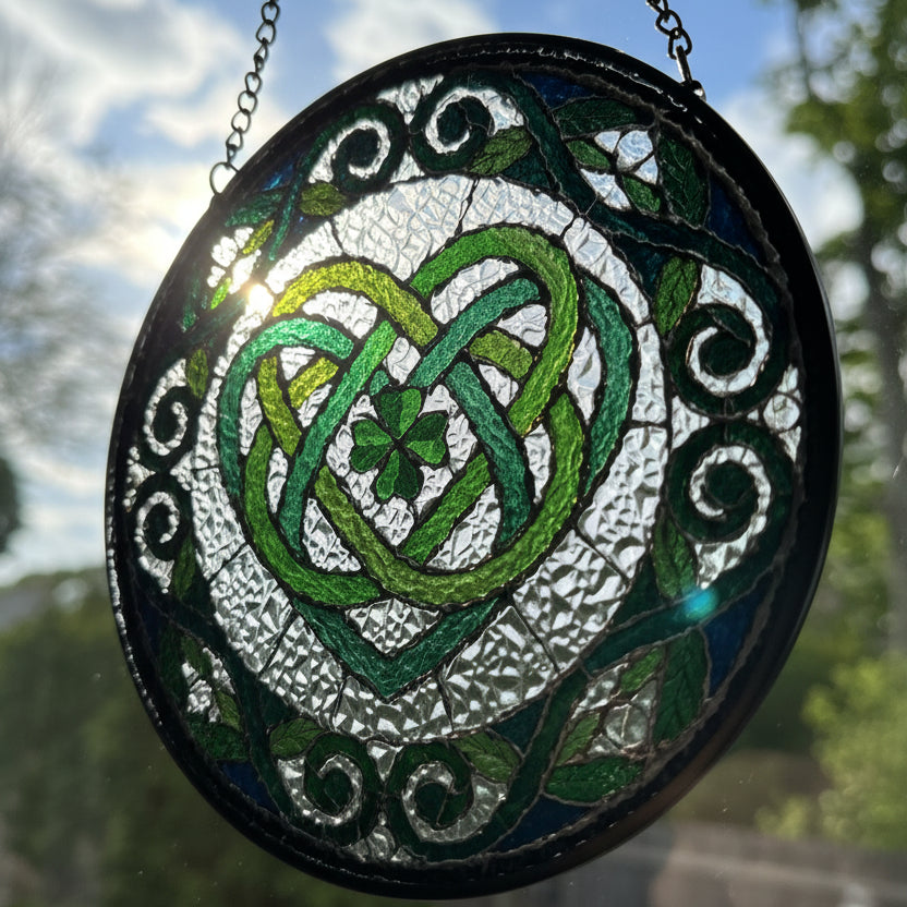 Celtic Love Knot Suncatcher