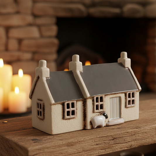 Little Sheep Irish Cottage Tealight Holder