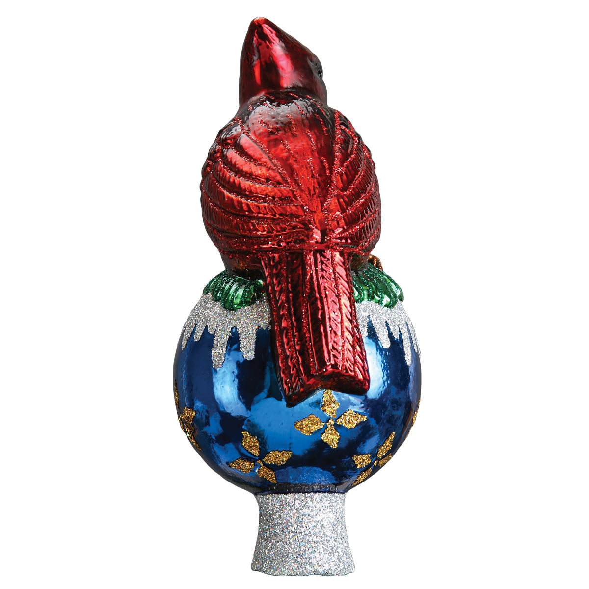 Cardinal Tree Top Ornament — view 4
