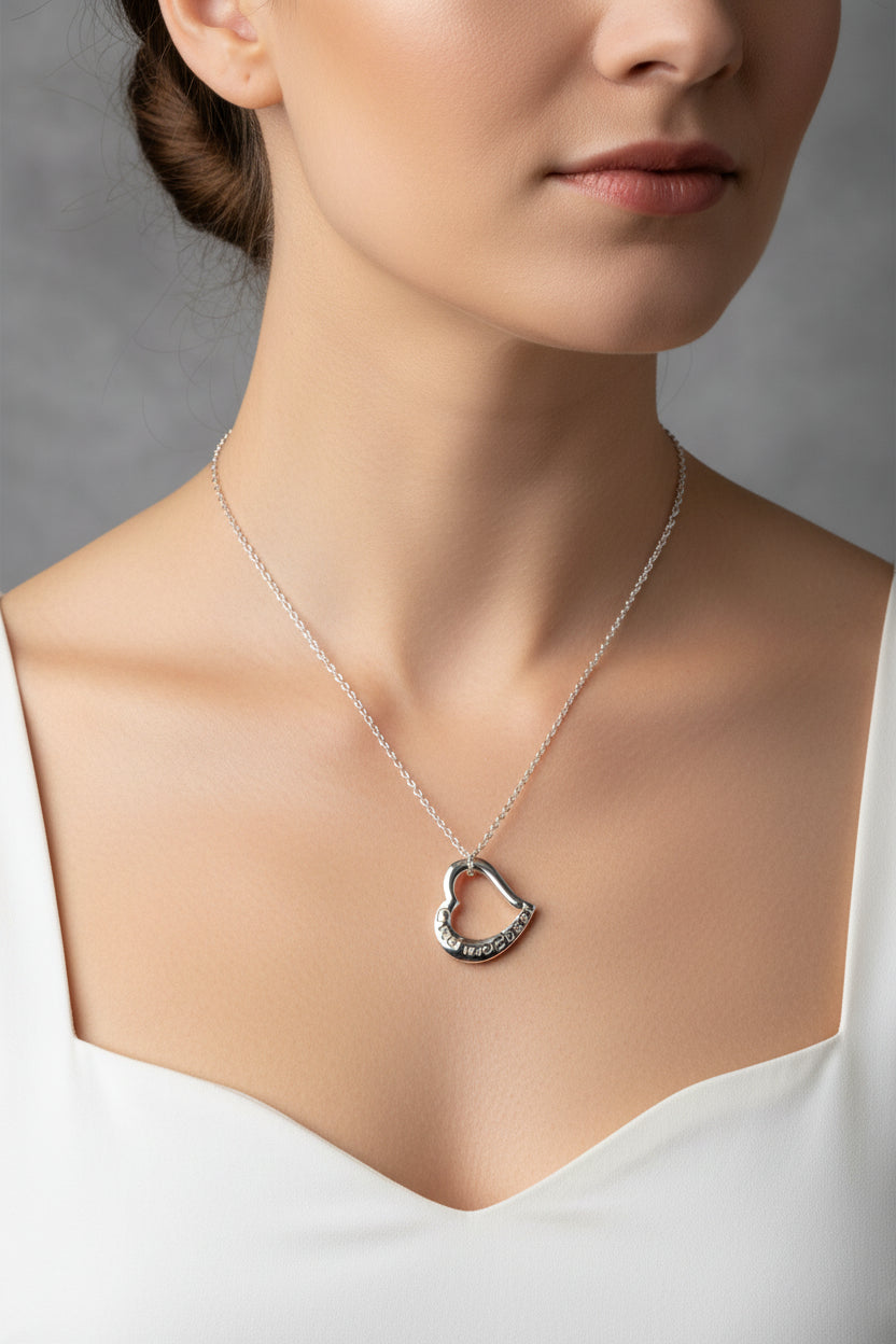Irish Heart Gra Mo Chroi Necklace - Made in Ireland