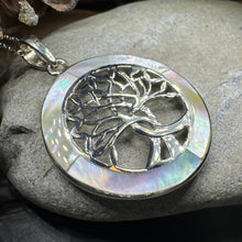 Load image into Gallery viewer, Carmina Tree of Life Shell Necklace
