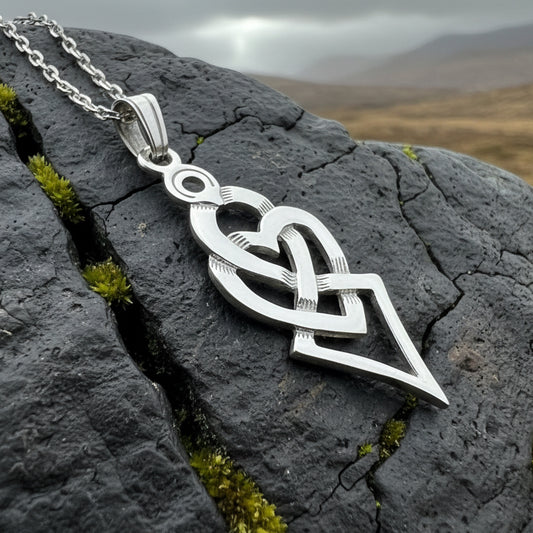 Fior Celtic Love Knot Necklace - Handmade in Scotland