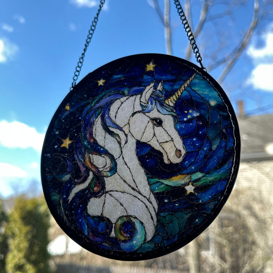 Milky Way Unicorn Suncatcher