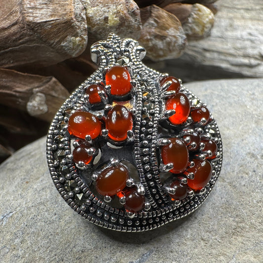 Ripe Pomegranate Brooch