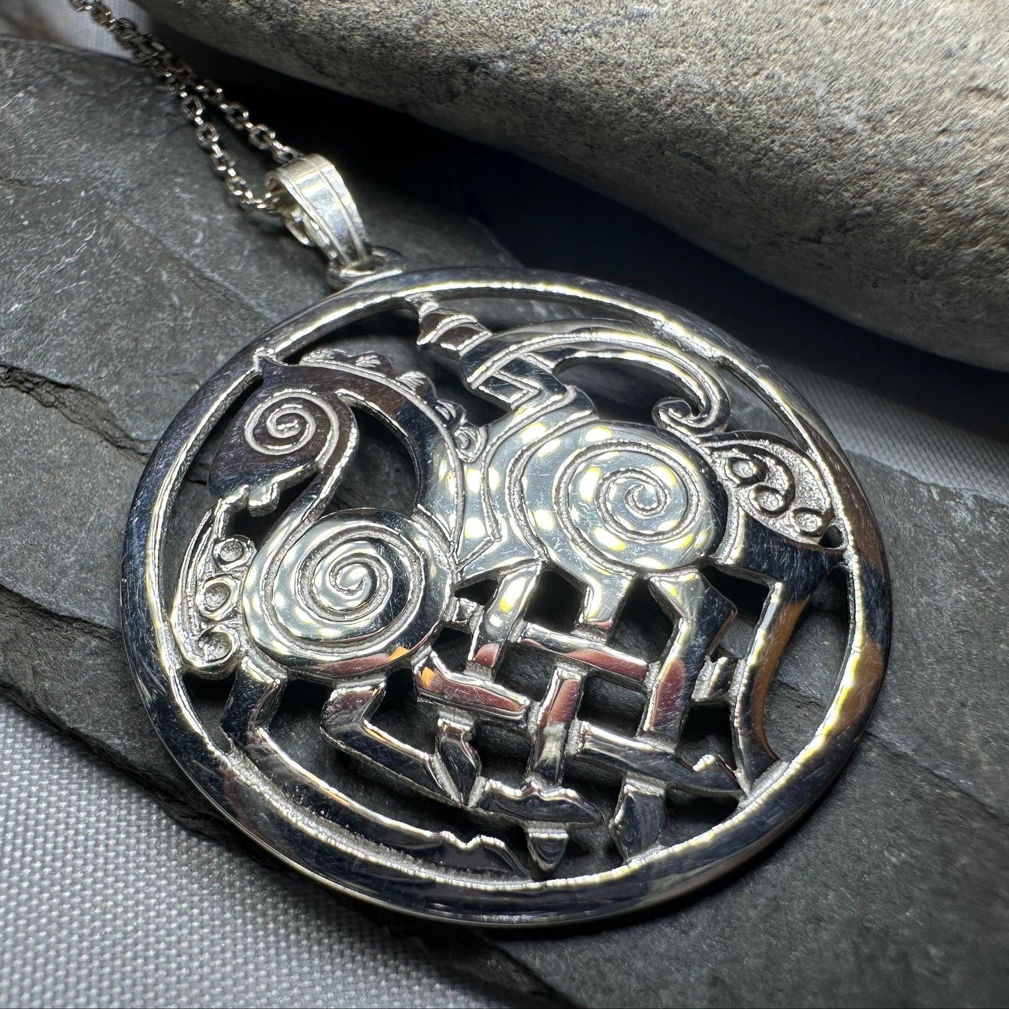 Sleipnir Norse Odin Necklace - Handmade in Scotland