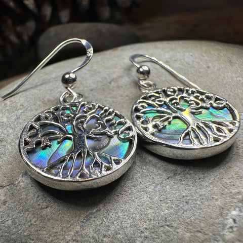 Load image into Gallery viewer, Veronica Tree of Life Earrings
