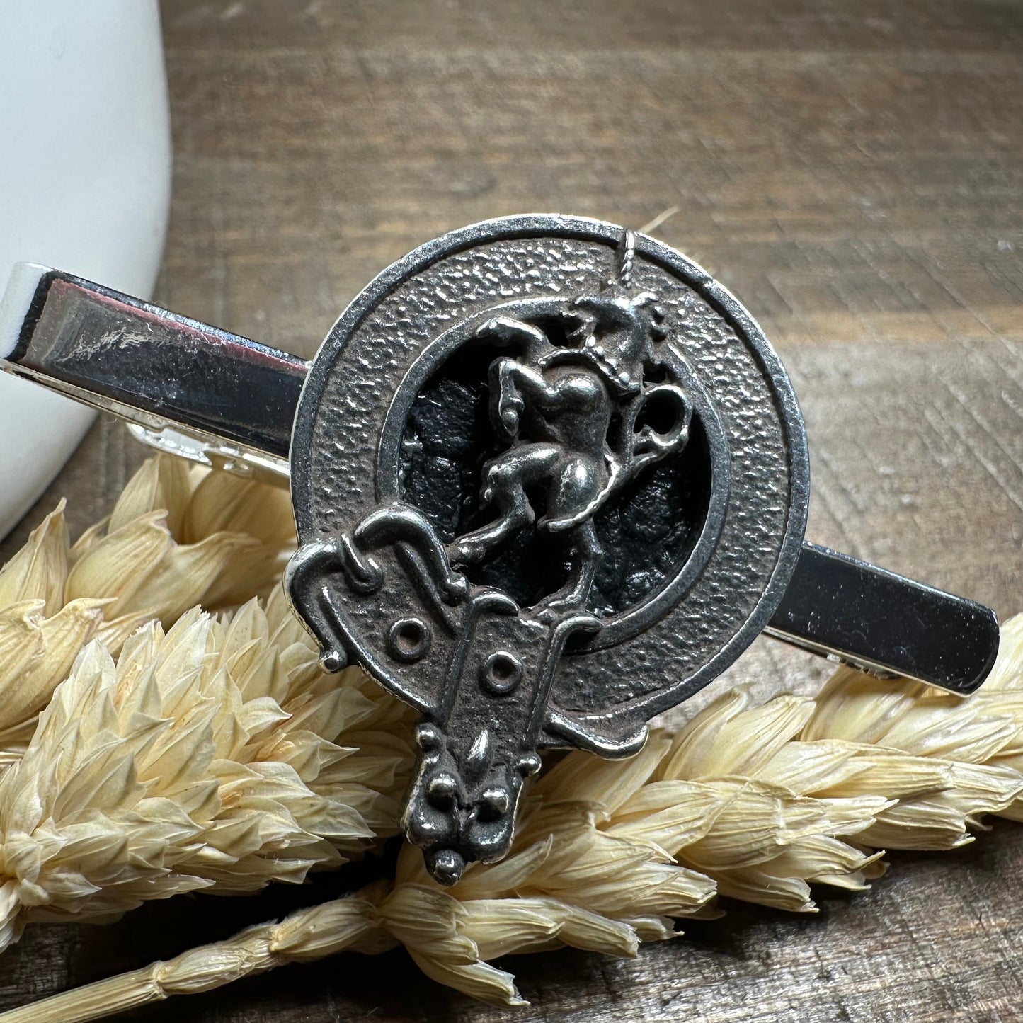 Scotland Unicorn Tie Bar for Men - Handmade in Scotland