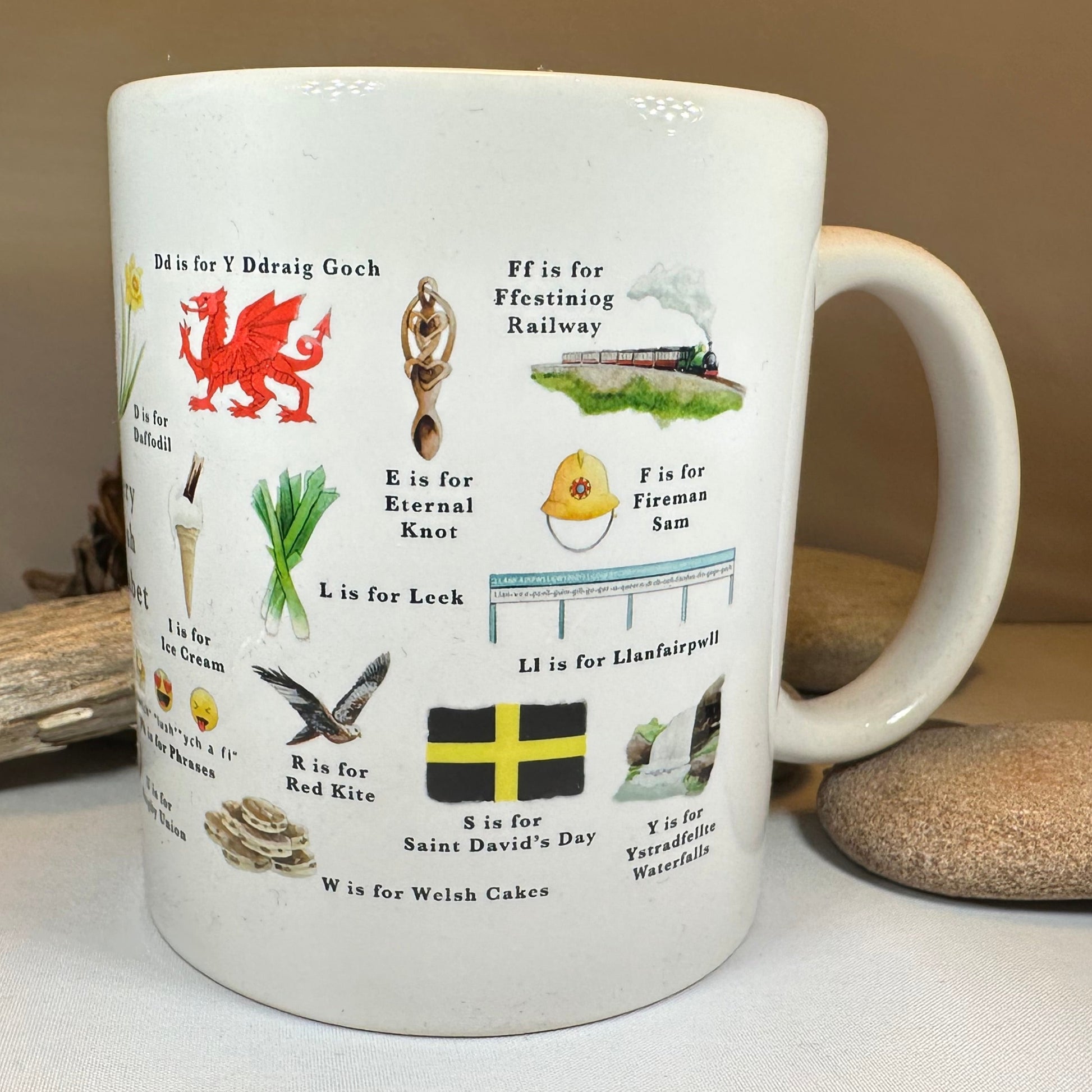 Welsh ABC Mug — view 2
