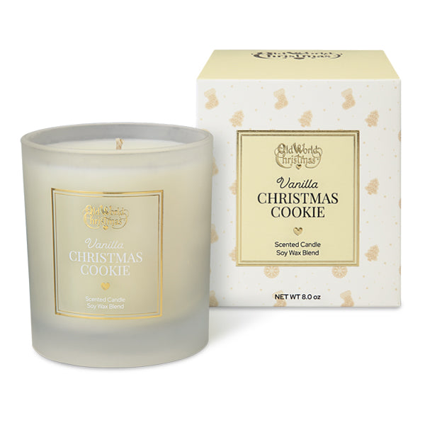 Vanilla Christmas Cookie Soy Wax Candle - Made in the U.S.A.