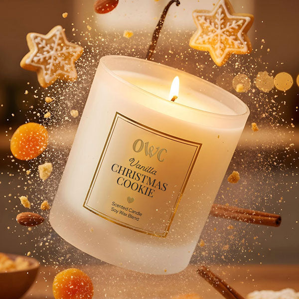 Vanilla Christmas Cookie Soy Wax Candle - Made in the U.S.A.
