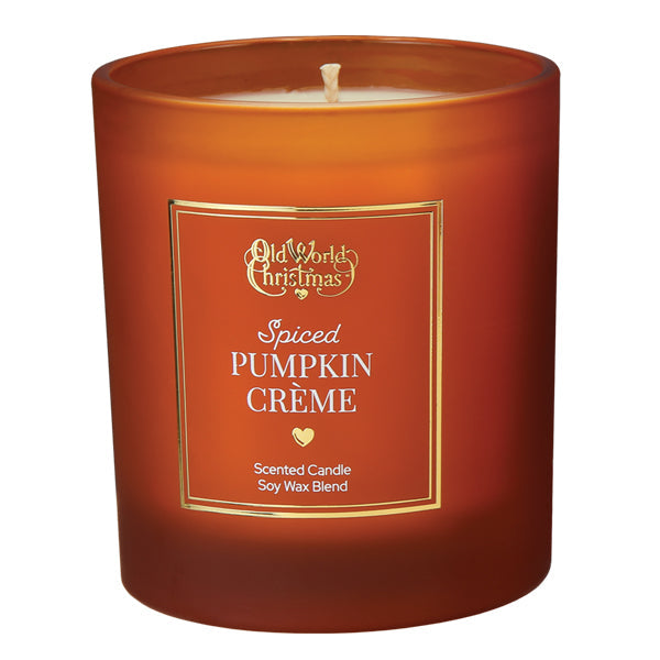Spiced Pumpkin Creme Soy Wax Candle - Made in the U.S.A.