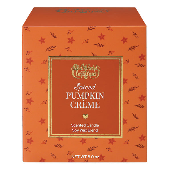 Spiced Pumpkin Creme Soy Wax Candle - Made in the U.S.A.