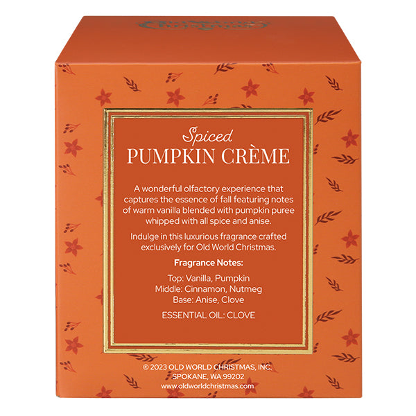 Spiced Pumpkin Creme Soy Wax Candle - Made in the U.S.A.