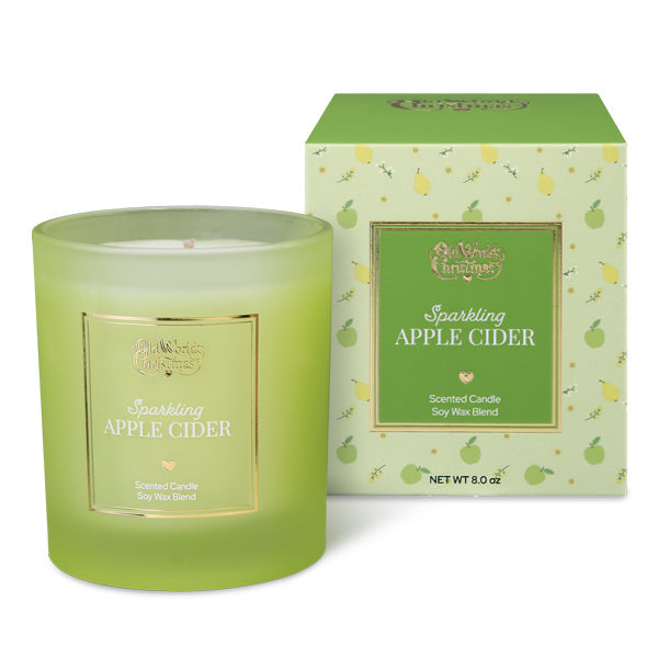 Sparkling Apple Cider Soy Wax Candle - Made in the U.S.A.