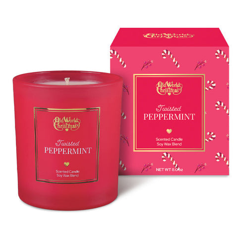 Load image into Gallery viewer, Twisted Peppermint Soy Wax Candle
