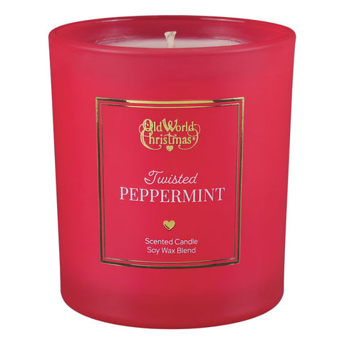 Load image into Gallery viewer, Twisted Peppermint Soy Wax Candle

