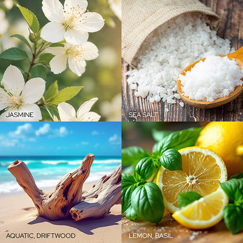 Load image into Gallery viewer, Warm Seas &amp; Greetings Soy Wax Candle
