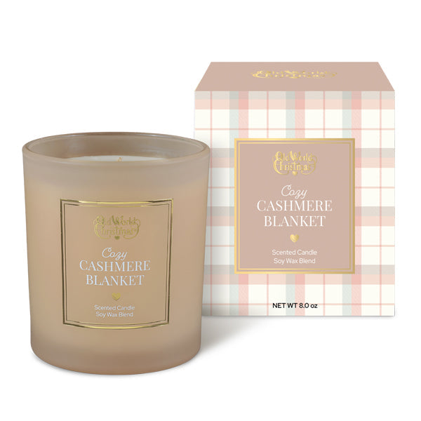 Cozy Cashmere Blanket Soy Wax Candle - Made in the U.S.A.