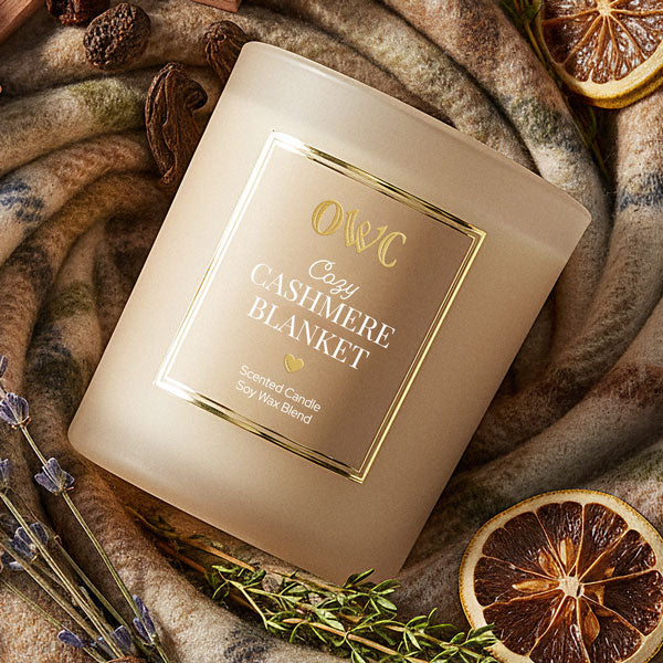 Cozy Cashmere Blanket Soy Wax Candle - Made in the U.S.A.
