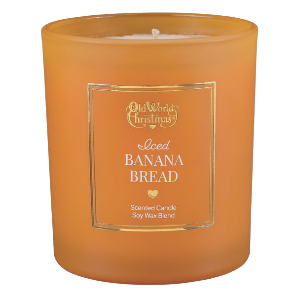Iced Banana Bread Soy Wax Candle - Made in the U.S.A.
