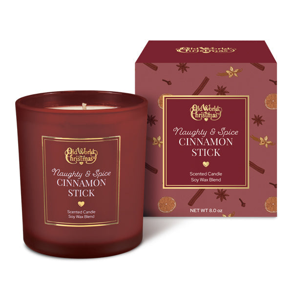 Naughty & Spice Cinnamon Stick Soy Wax Candle - Made in the U.S.A.