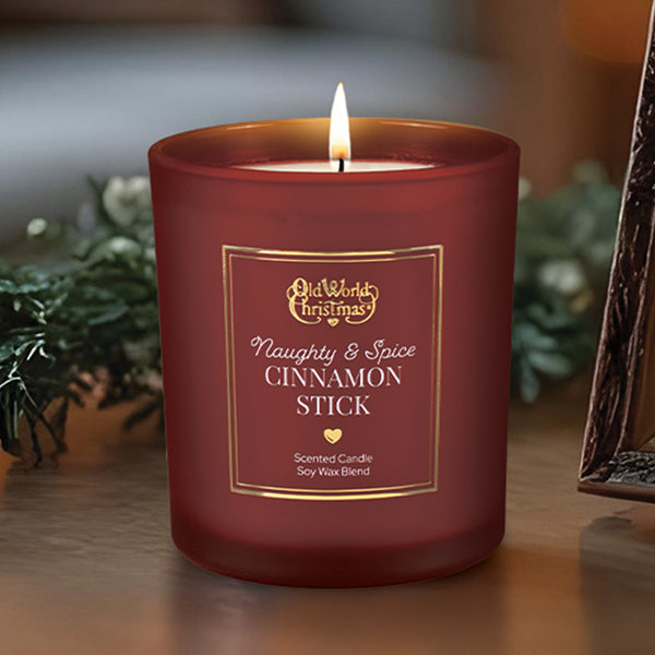 Naughty & Spice Cinnamon Stick Soy Wax Candle - Made in the U.S.A.