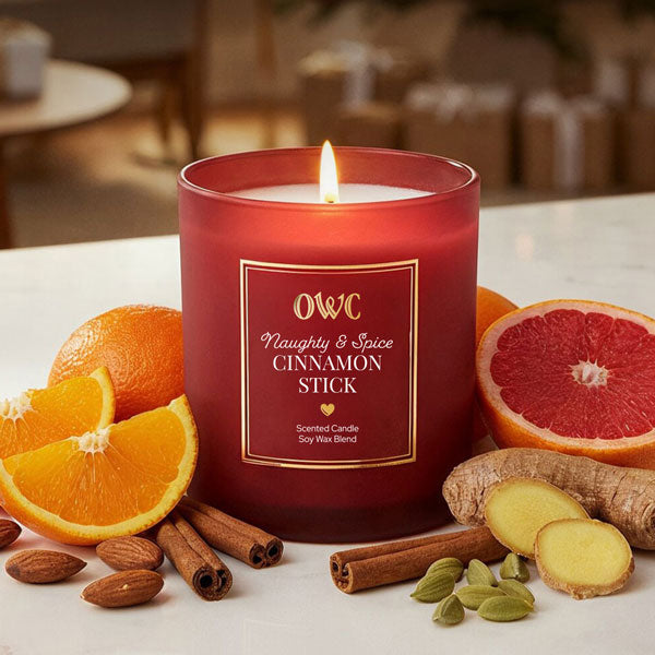 Naughty & Spice Cinnamon Stick Soy Wax Candle