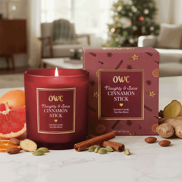 Naughty & Spice Cinnamon Stick Soy Wax Candle