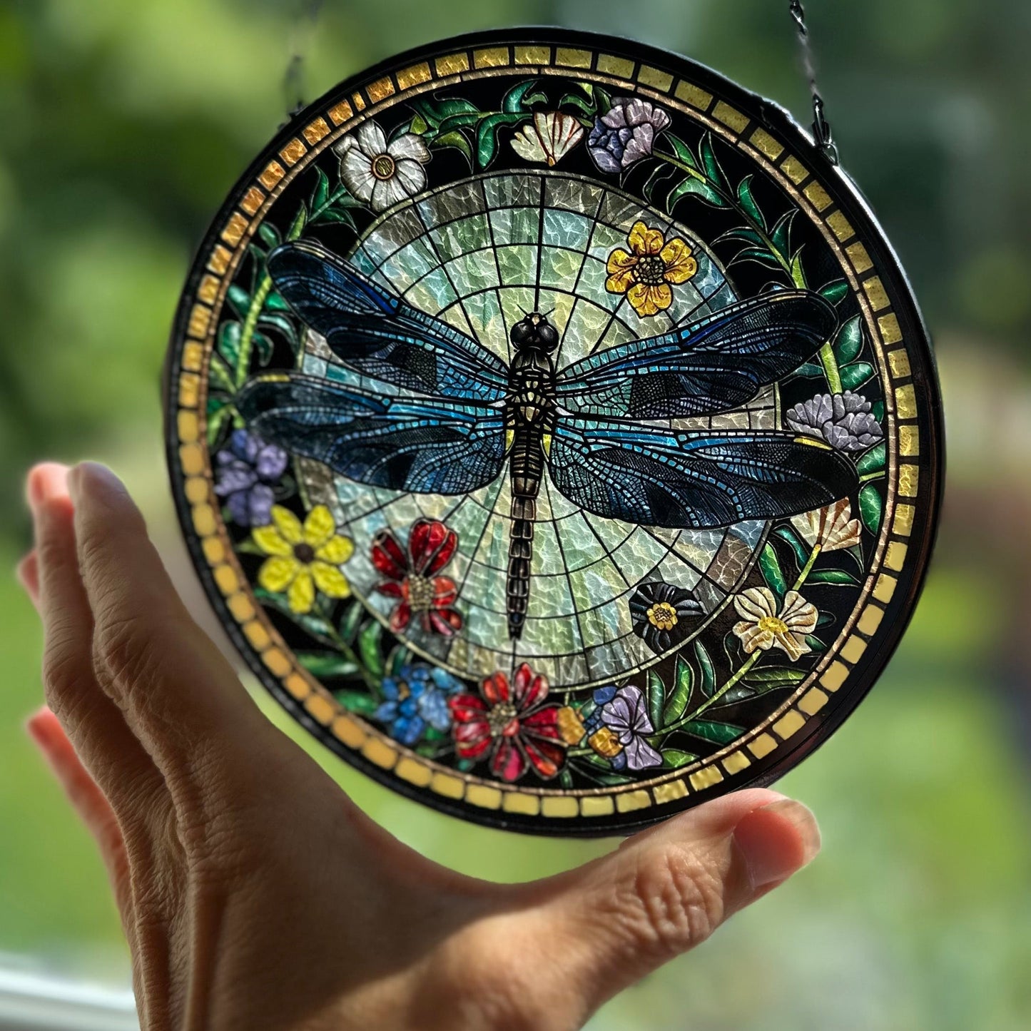 Victorian Dragonfly Suncatcher