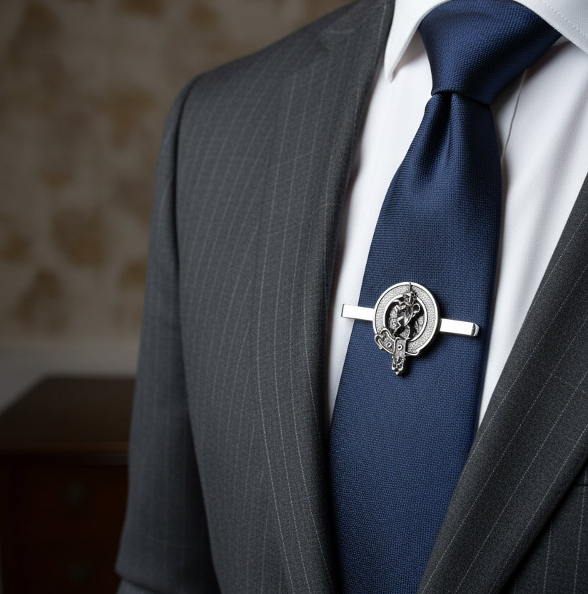 Scotland Unicorn Tie Bar for Men - Handmade in Scotland