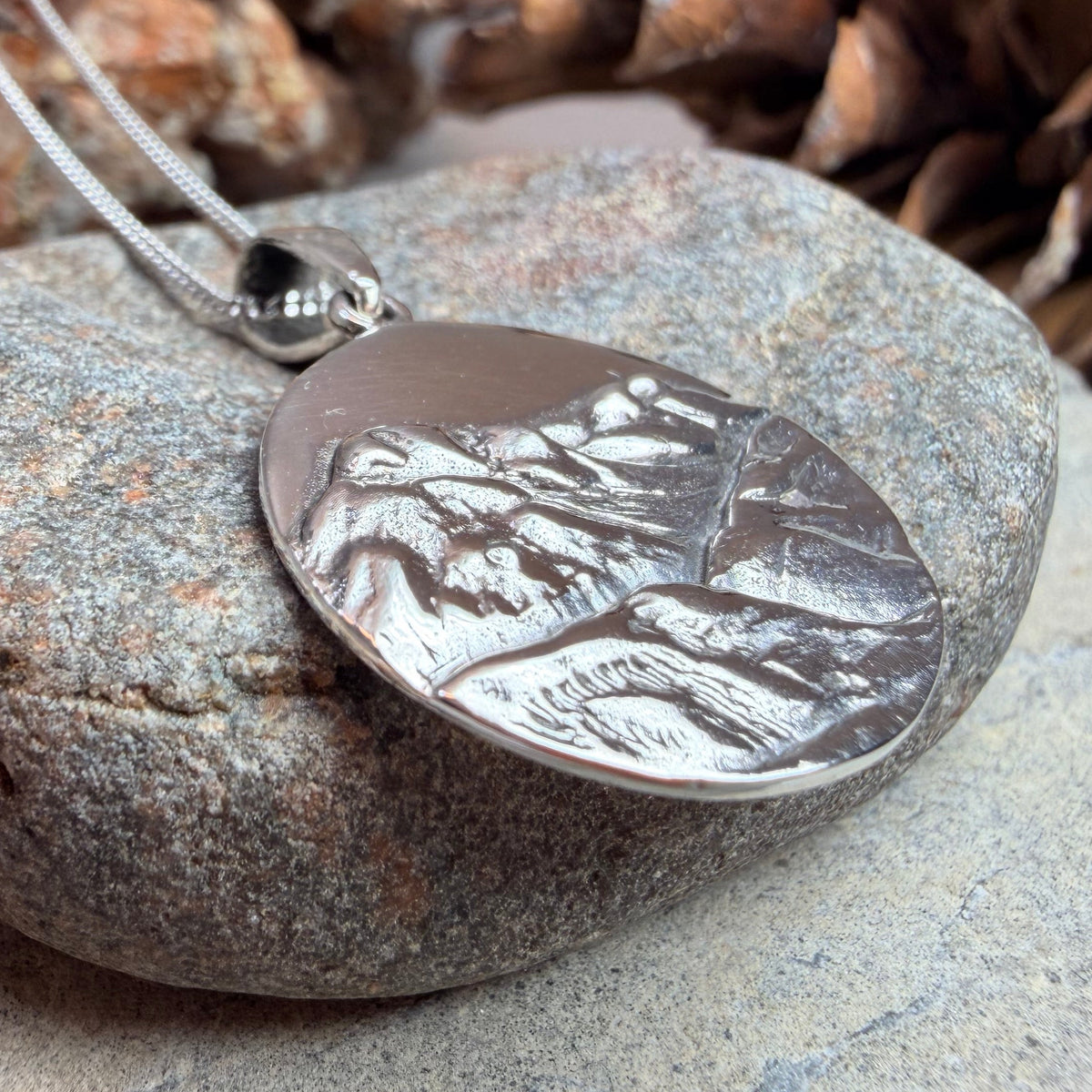 Scotland Three Sisters of Glencoe Necklace - Handmade in Scotland