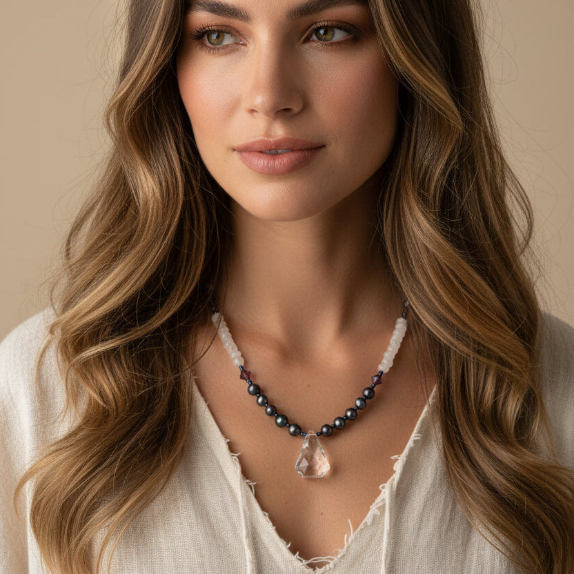 Highland Seasons Crystal Necklace — view 11