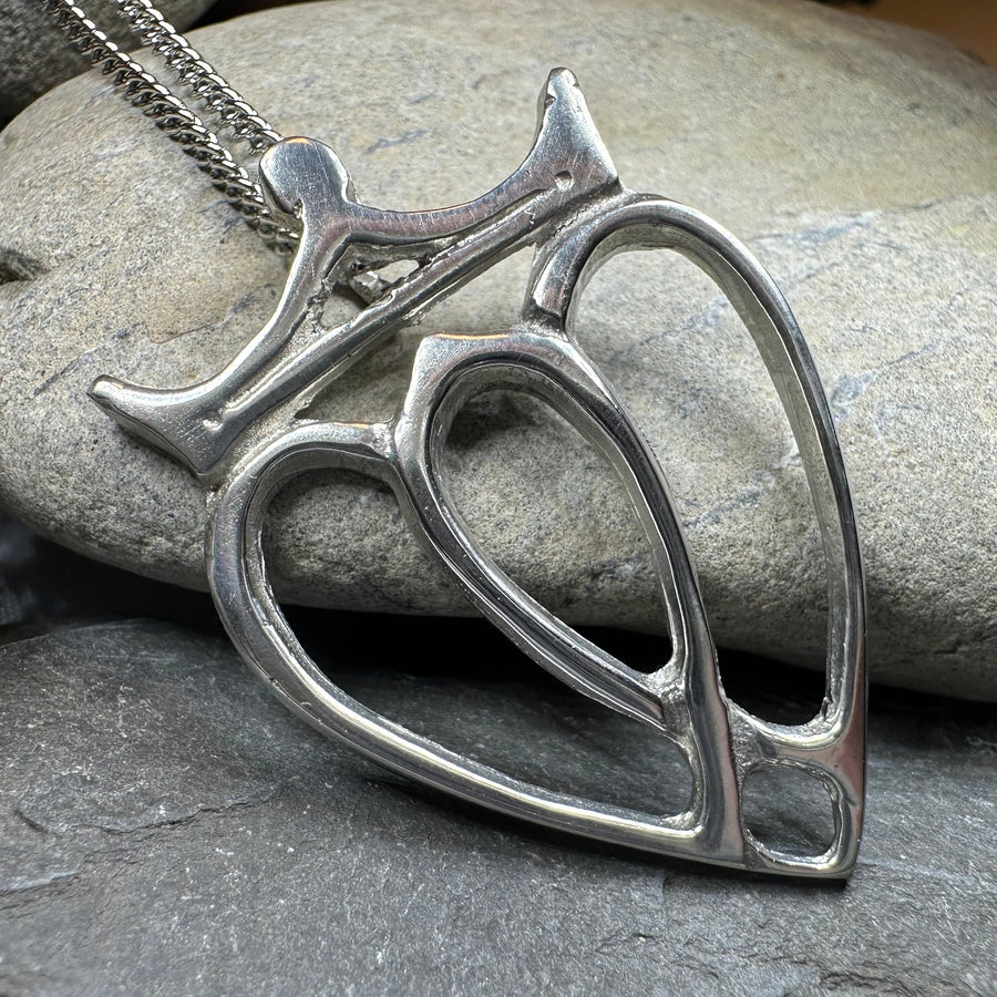 Jocasta Luckenbooth Necklace - Handmade in Scotland