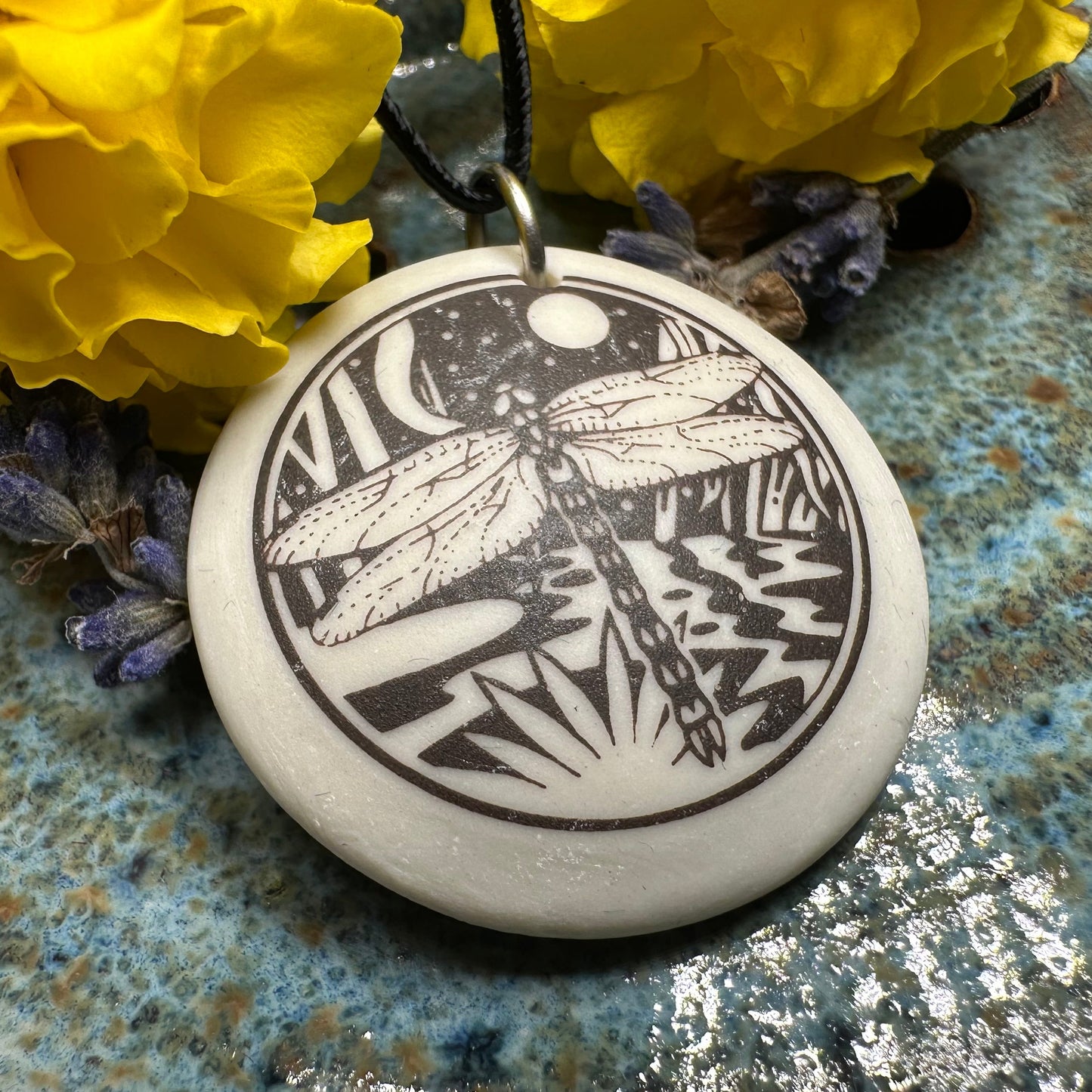 Artisan Dragonfly Necklace - Handmade in the U.S.A.