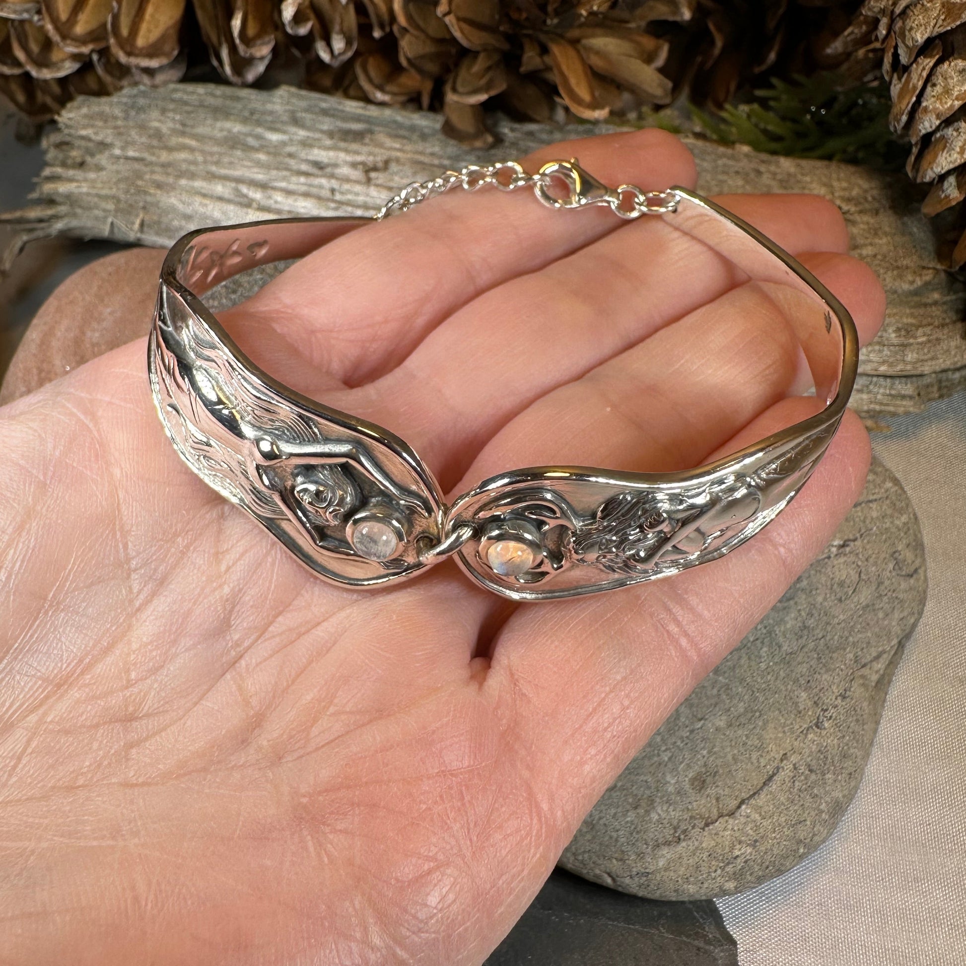 Goddess Moonstone Bracelet — view 8