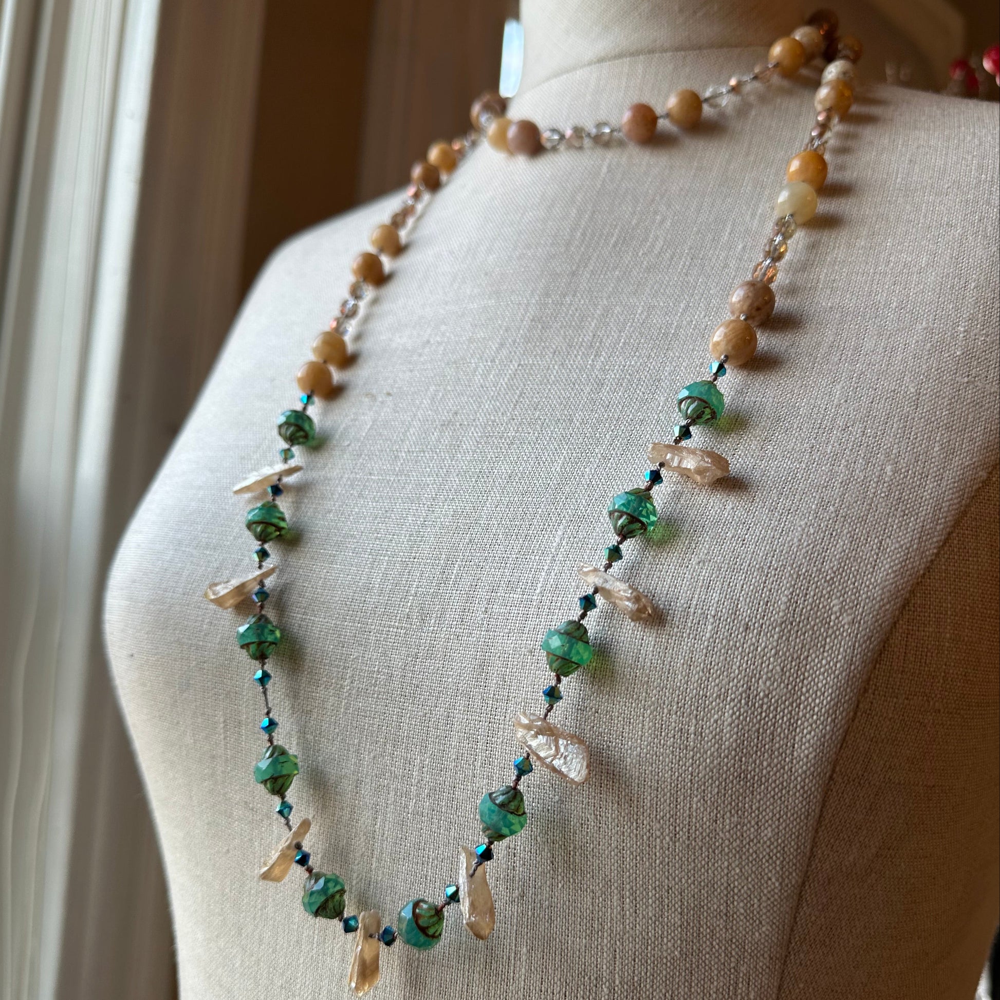 Keem Bay Crystal Necklace — view 10