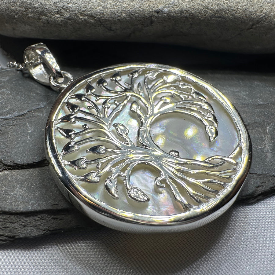Arianrhod Tree of Life Shell Necklace