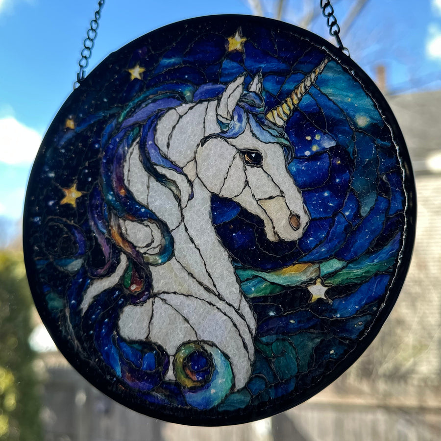 Milky Way Unicorn Suncatcher