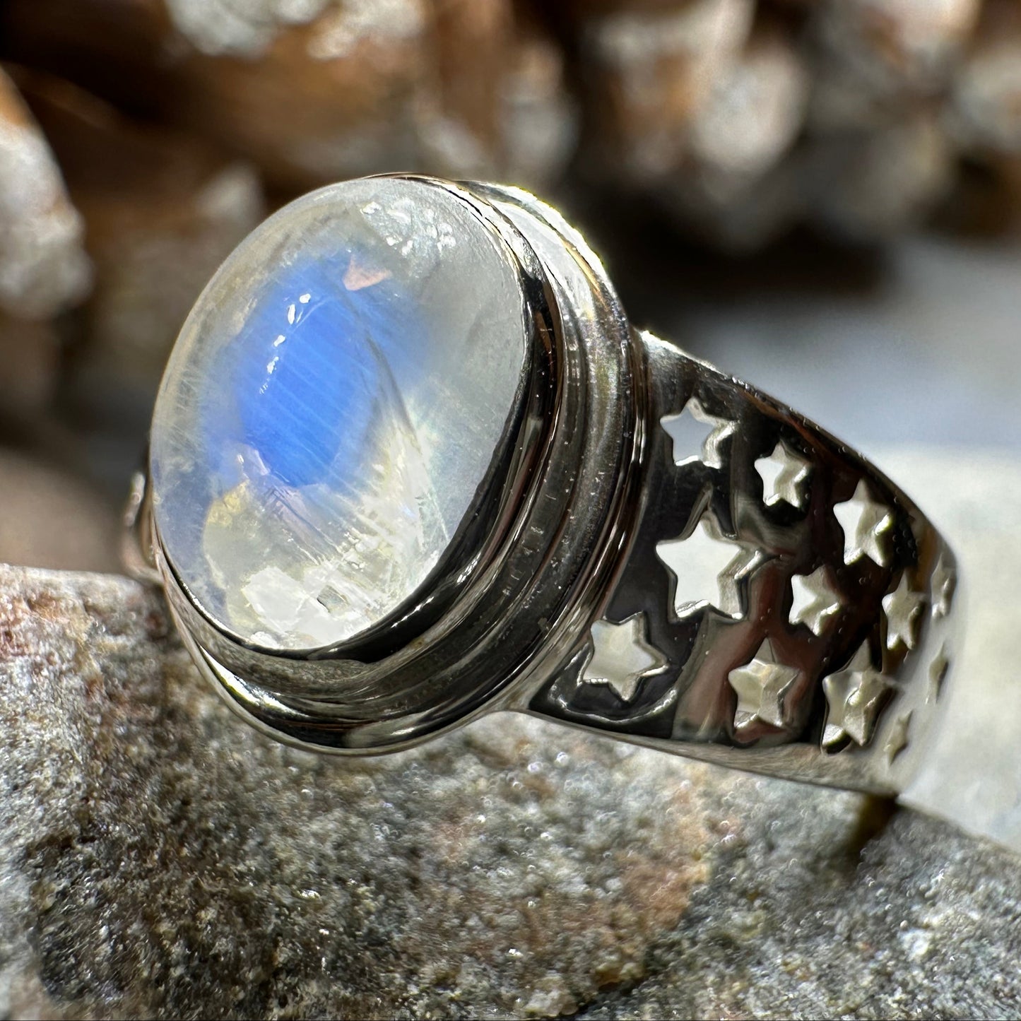 Sebille Silver Stars Ring — view 4
