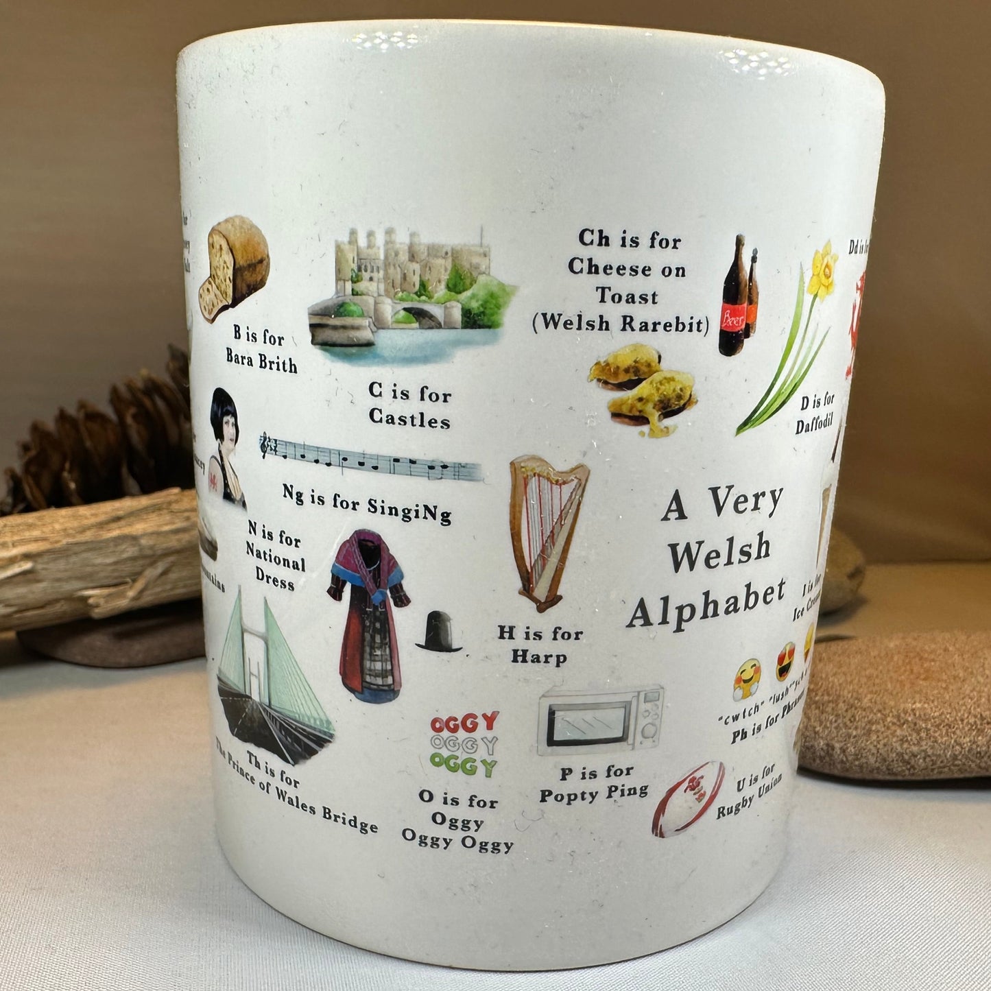 Welsh ABC Mug — view 5