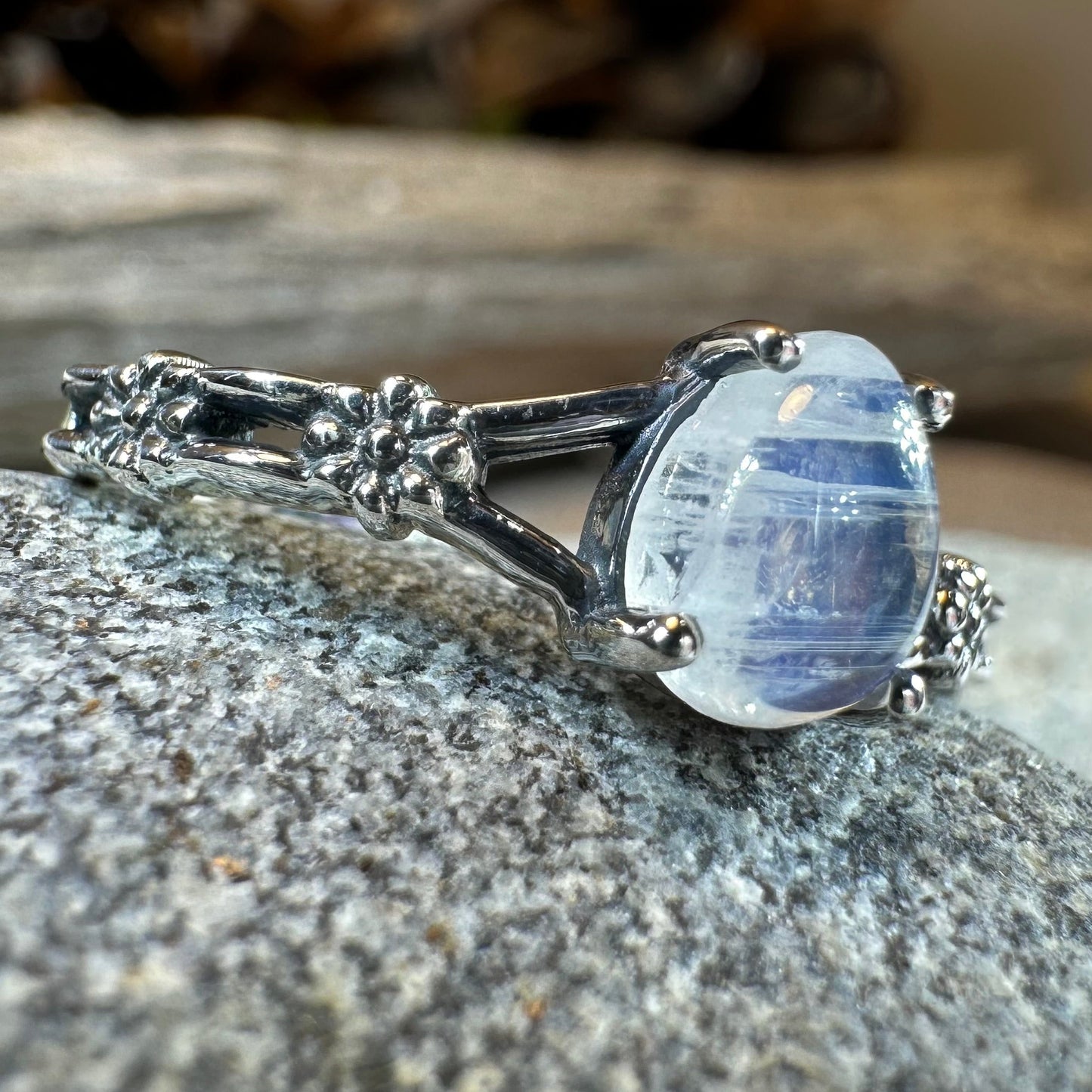 Fira Moonstone Ring