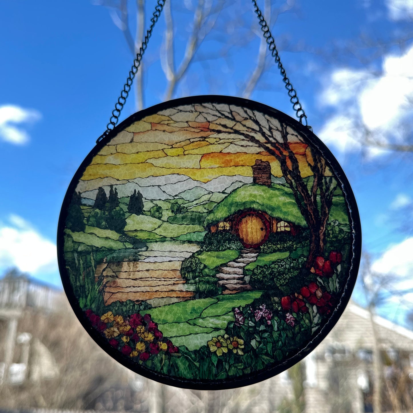 The Hobbit Shire Suncatcher