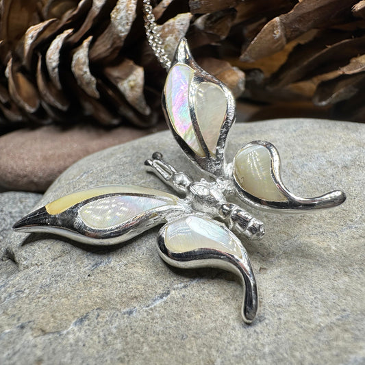 Brooke Butterfly Necklace — view 7