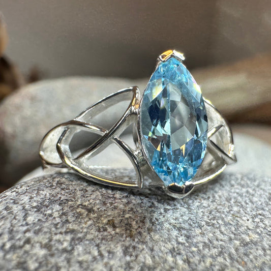 Millicent Celtic Trinity Knot Ring — view 13