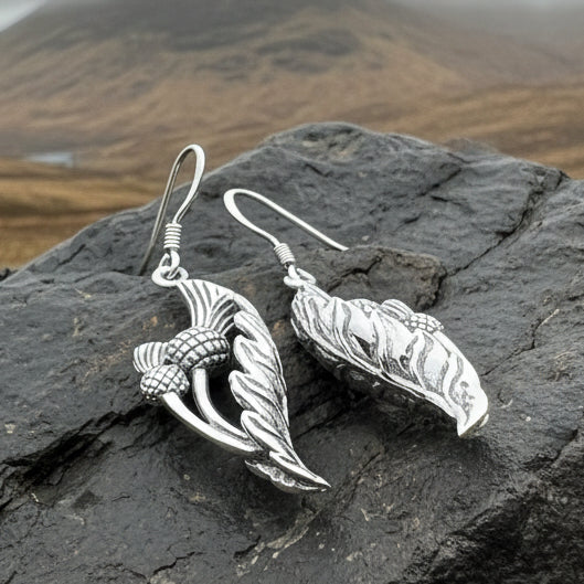 Cluaran Thistle Earrings